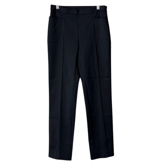 Akris Punto Franca Black Cotton Techno Highrise Pant 8 - Picture 5 of 9